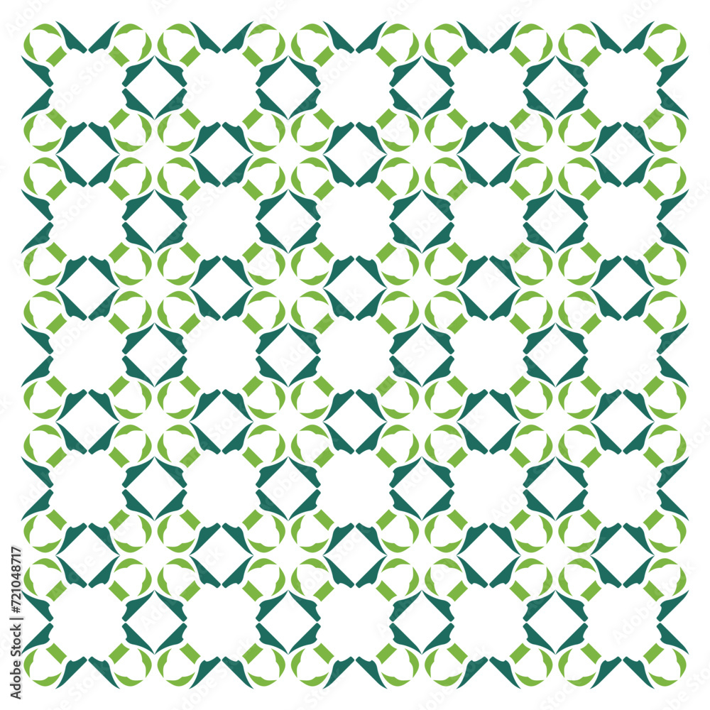 Seamless pattern with shapes