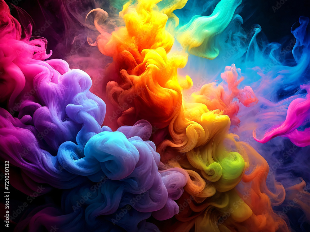 fractal smoke color background fractal smoke color background