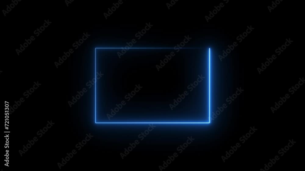 Abstract glowing neon frame animation in retro style. Seamless looping background UHD 4K video Abstract glowing neon frame animation in retro style. Seamless looping background UHD 4K video