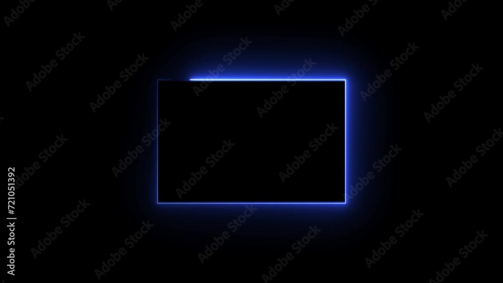 Abstract glowing neon frame animation in retro style. Seamless looping background UHD 4K video Abstract glowing neon frame animation in retro style. Seamless looping background UHD 4K video