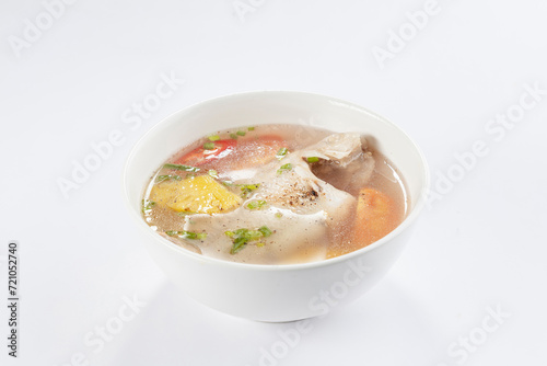 Riverside Delight: Cá Diêu Hồng Nấu Ngót (Vietnamese Pink Tilapia in Sour Soup)