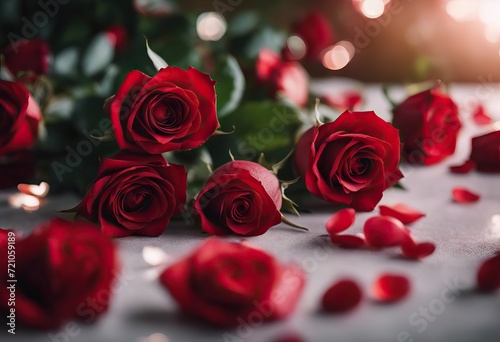 Valentine s Day zaljubljenih Red roses Dan