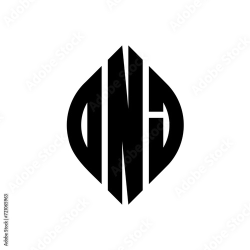 ONJ logo. ONJ letter. ONJ letter logo design. Initials ONJ logo linked with circle and uppercase monogram logo. ONJ typography for technology, business and real estate brand.