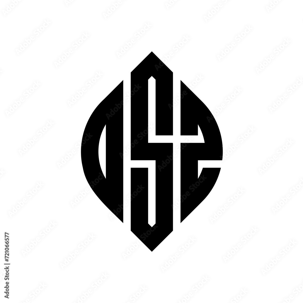 OSZ circle letter logo design with circle and ellipse shape. OSZ ellipse letters with typographic style. The three initials form a circle logo. OSZ circle emblem abstract monogram letter mark vector. OSZ circle letter logo design with circle and ellipse shape. OSZ ellipse letters with typographic style. The three initials form a circle logo. OSZ circle emblem abstract monogram letter mark vector.