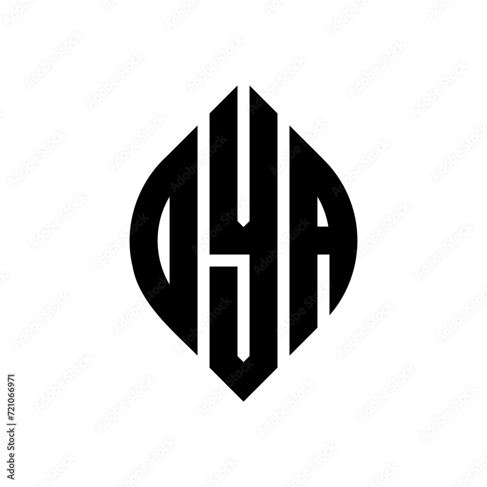 OYA circle letter logo design with circle and ellipse shape. OYA ellipse letters with typographic style. The three initials form a circle logo. OYA circle emblem abstract monogram letter mark vector. OYA circle letter logo design with circle and ellipse shape. OYA ellipse letters with typographic style. The three initials form a circle logo. OYA circle emblem abstract monogram letter mark vector.