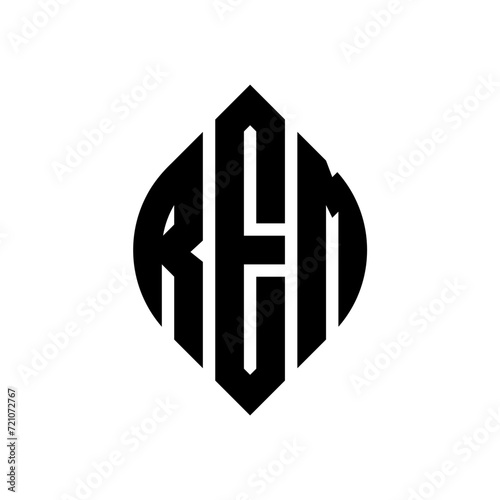 REM logo. REM letter. REM letter logo design. Initials REM logo linked with circle and uppercase monogram logo. REM typography for technology, business and real estate brand.