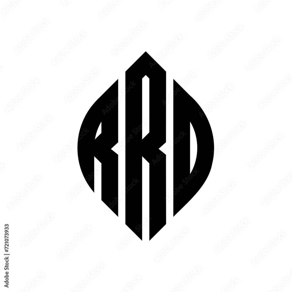 RRD circle letter logo design with circle and ellipse shape. RRD ellipse letters with typographic style. The three initials form a circle logo. RRD circle emblem abstract monogram letter mark vector. RRD circle letter logo design with circle and ellipse shape. RRD ellipse letters with typographic style. The three initials form a circle logo. RRD circle emblem abstract monogram letter mark vector.
