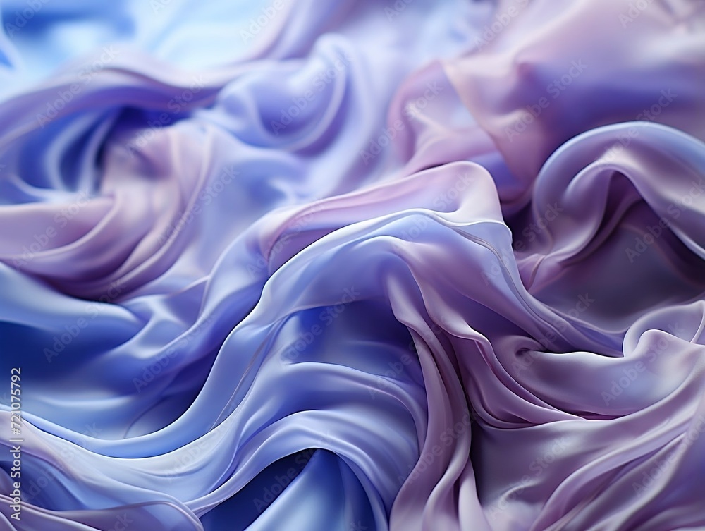 Fototapeta premium Purple and white swirling liquid abstract texture