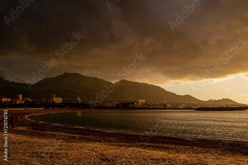 Soir d'orage photo