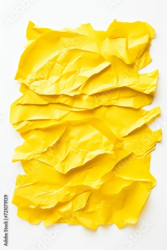 Torn Yellow Paper