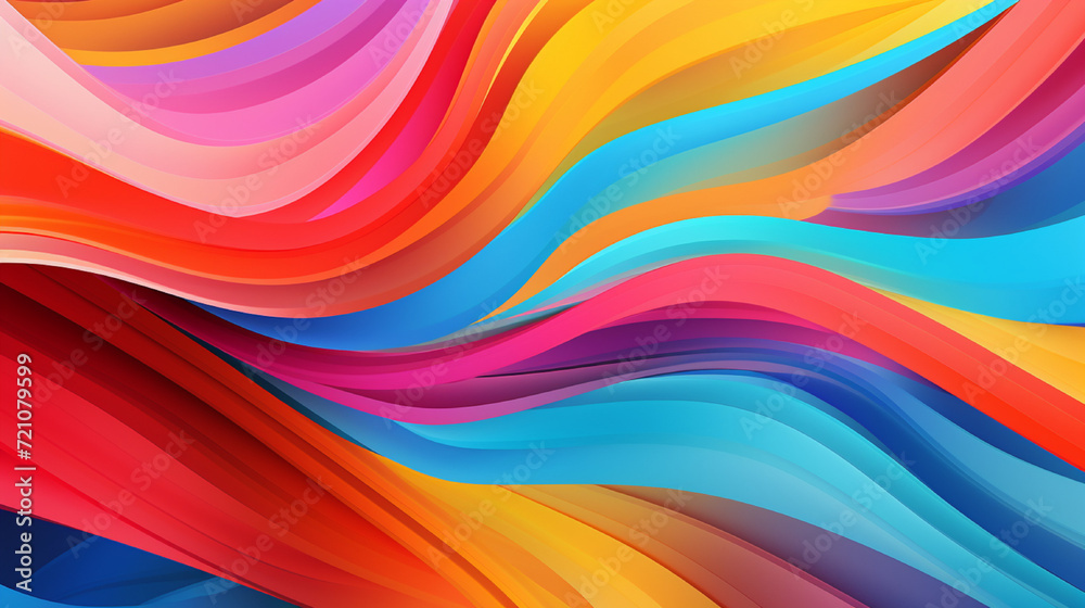 Fototapeta premium Bright colorful abstract wallpaper