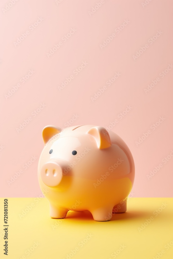 High Security Solid Light Co. Piggy Bank AI Generated