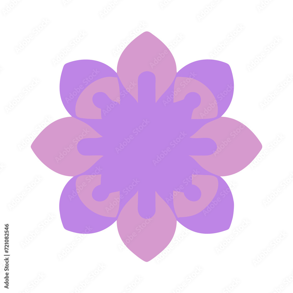 Beautiful flower shape design for various decorations. Beautiful flower shape design for various decorations.