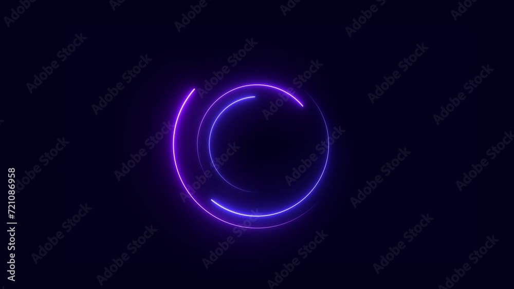 neon circle loop, neon loading circle loop neon circle loop, neon loading circle loop
