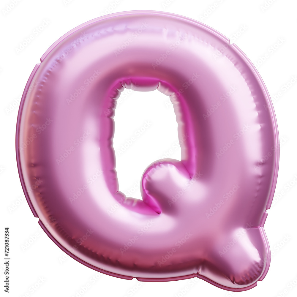 Alphabet Q 3d Icon Illustrations Alphabet Q 3d Icon Illustrations