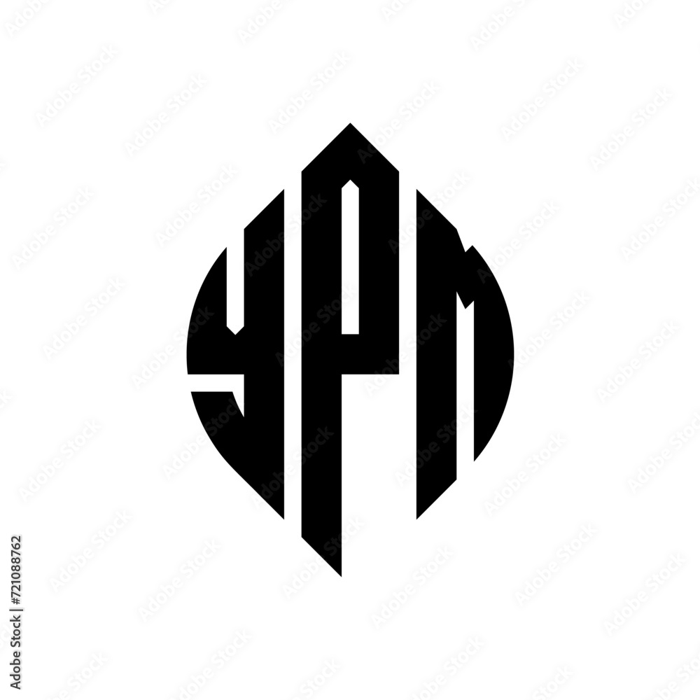 YPM circle letter logo design with circle and ellipse shape. YPM ellipse letters with typographic style. The three initials form a circle logo. YPM circle emblem abstract monogram letter mark vector. YPM circle letter logo design with circle and ellipse shape. YPM ellipse letters with typographic style. The three initials form a circle logo. YPM circle emblem abstract monogram letter mark vector.