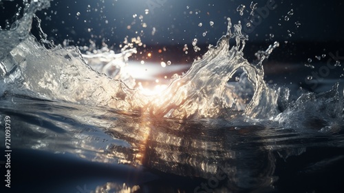Liquid Explosion: Splashing Waters