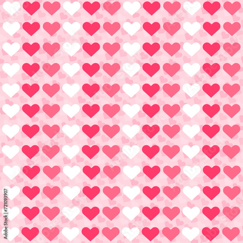 seamless background with hearts