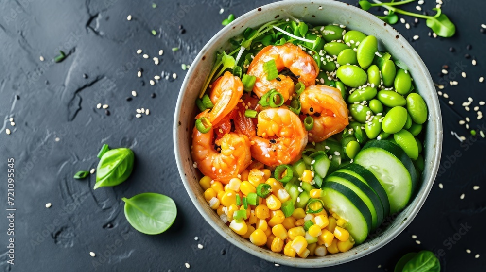 Fresh Shrimp and Vegetable Salad Fresh Shrimp and Vegetable Salad