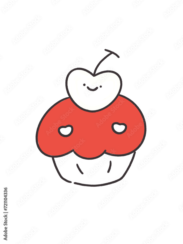 Obraz premium cupcake 1