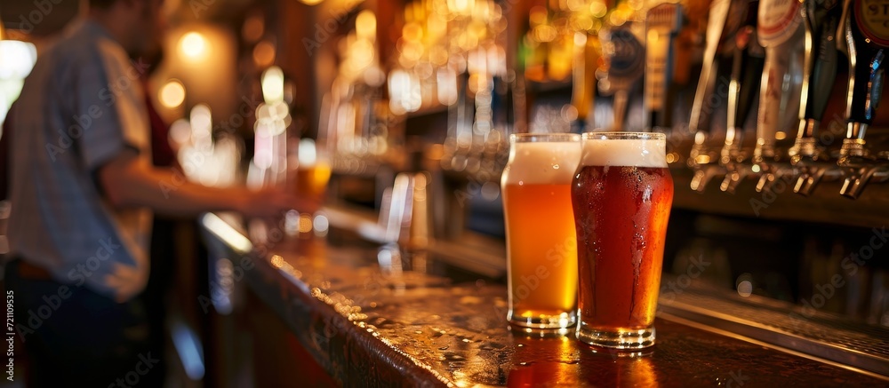 Cheers at the Counter: Serving Beer at the Bar