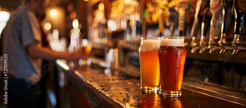 Cheers at the Counter: Serving Beer at the Bar