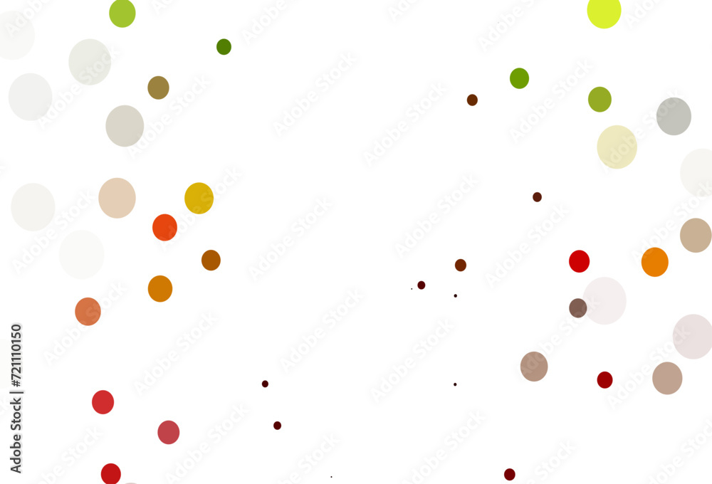 Light Green, Red vector background with bubbles. Light Green, Red vector background with bubbles.