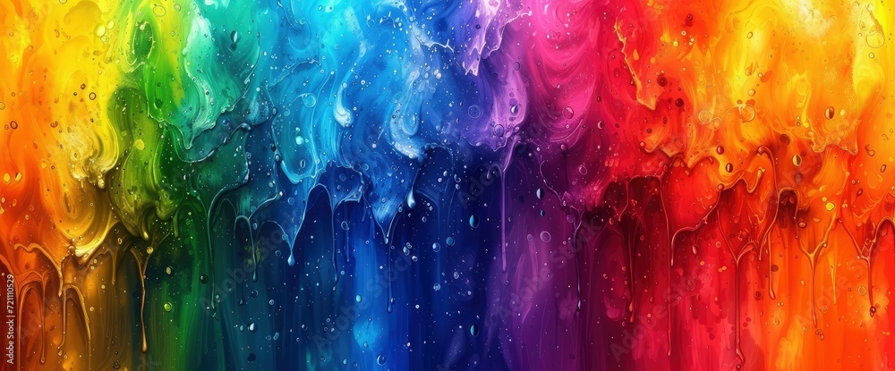Naklejka premium Watercolor Colorful Abstract Background, Wallpaper Pictures, Background Hd