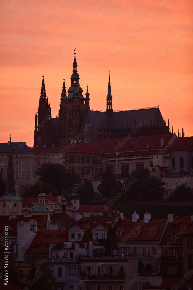 Fototapeta premium View of Prague, capital of Czech republic.