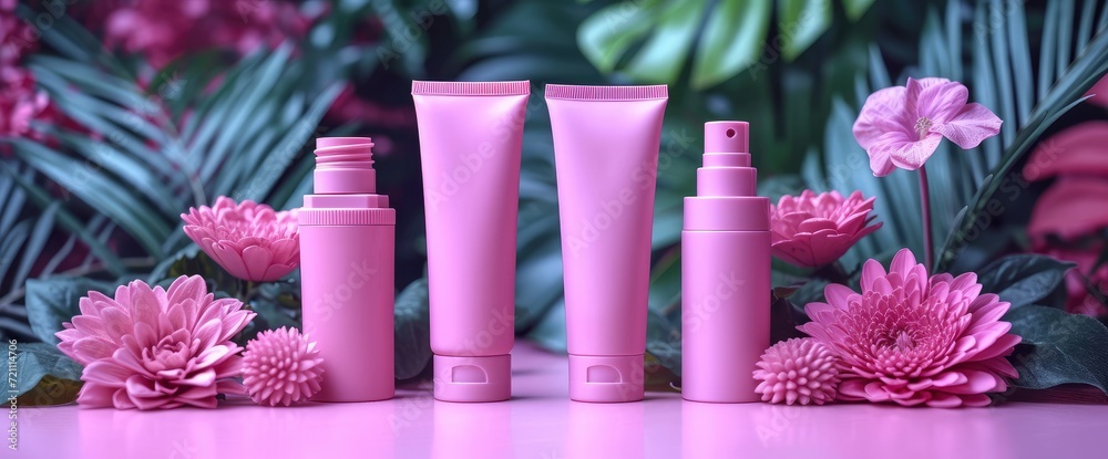 Cosmetics Tube Mock Ad Banner Organic, Wallpaper Pictures, Background Hd Cosmetics Tube Mock Ad Banner Organic, Wallpaper Pictures, Background Hd