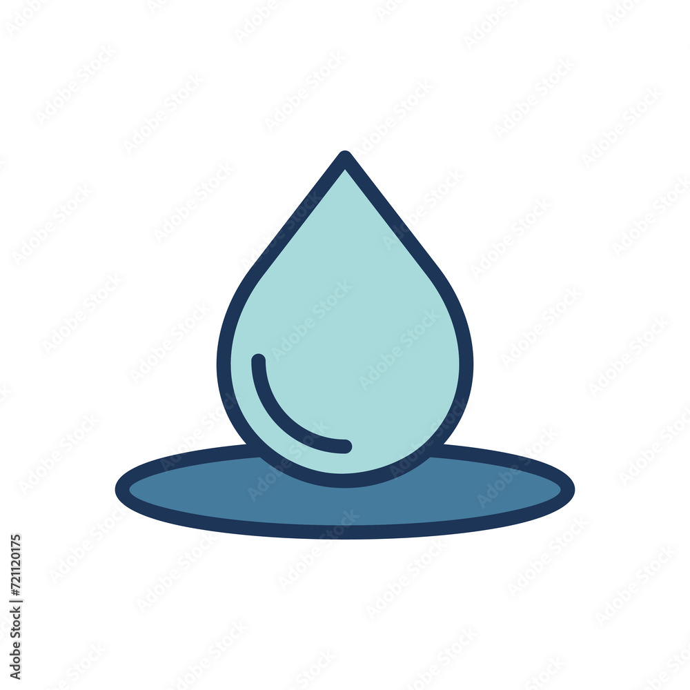 water droplet icon symbol vector template water droplet icon symbol vector template