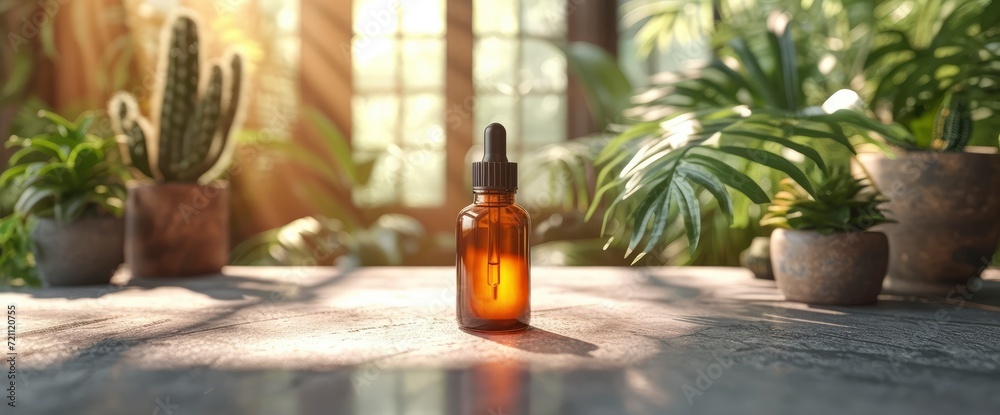 3D Minimal Product Display Scene Serum, Wallpaper Pictures, Background Hd