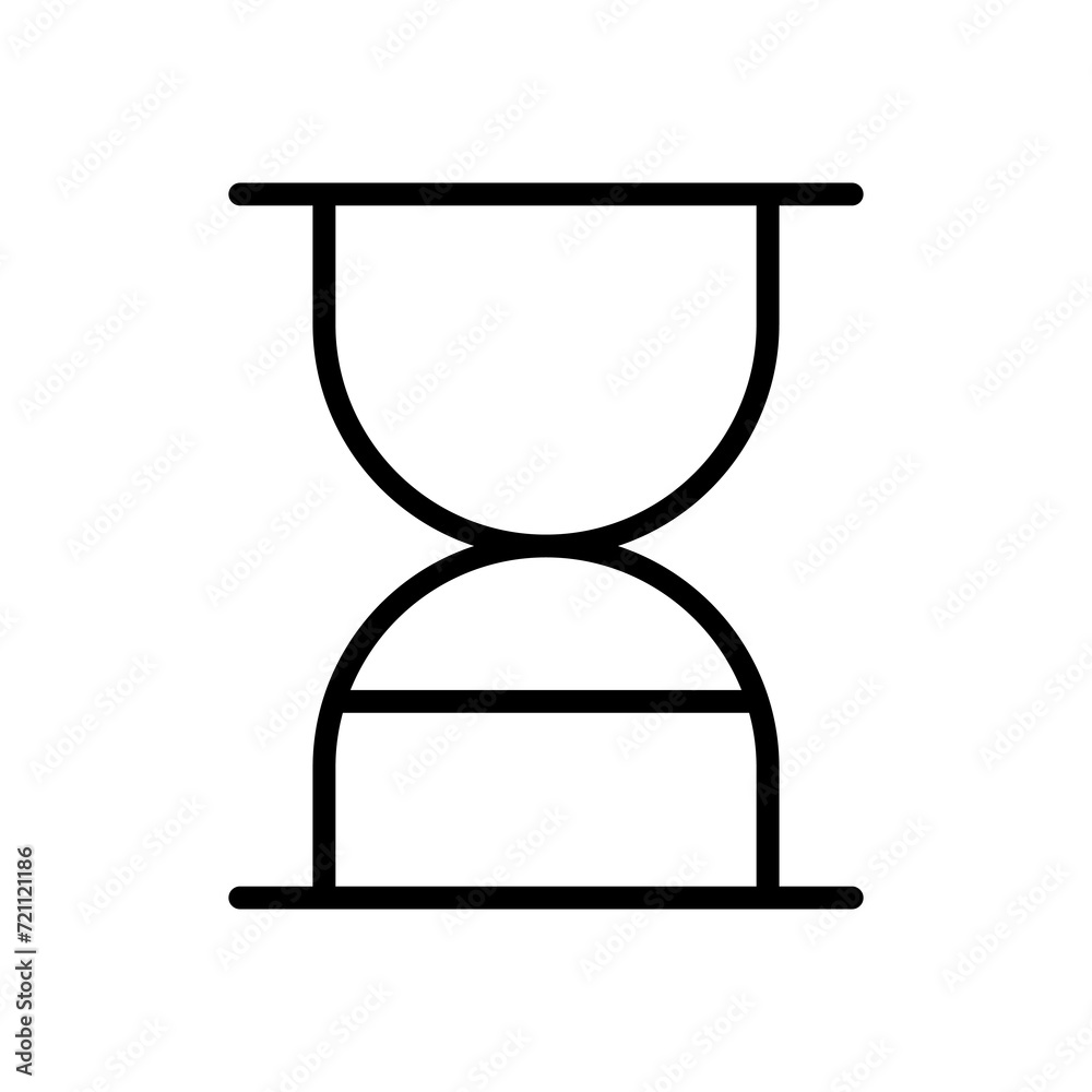 hourglass icon symbol vector template hourglass icon symbol vector template