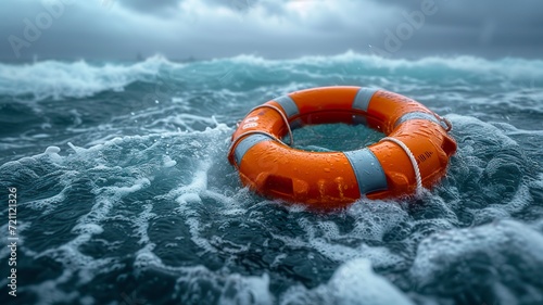 Lifebuoy in Storm