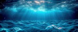 Blue Water Wave Line Deep Sea, Wallpaper Pictures, Background Hd