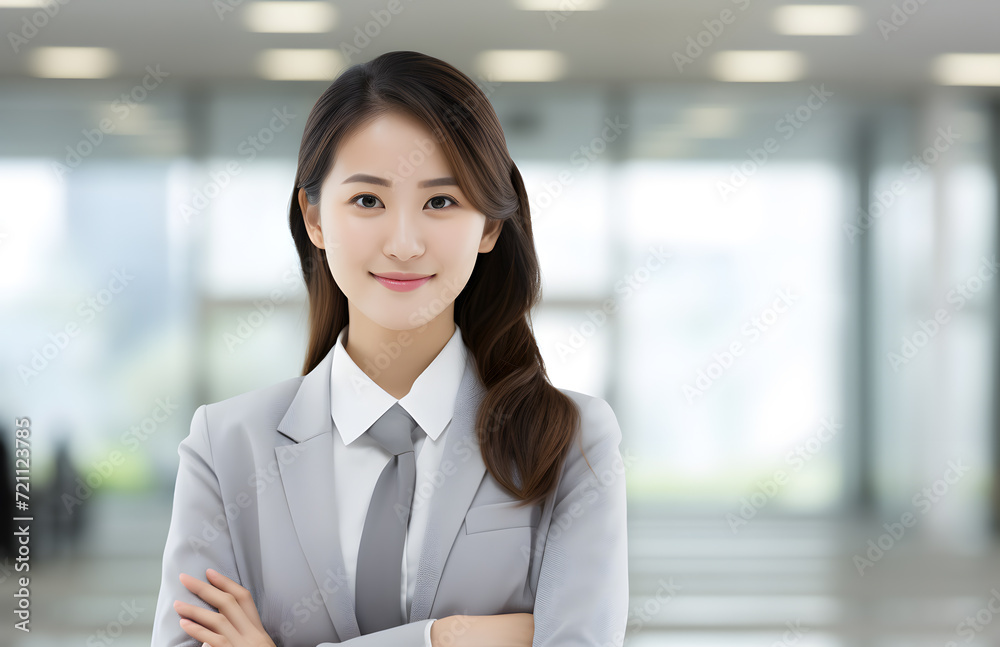 business woman posing for the camera business woman posing for the camera