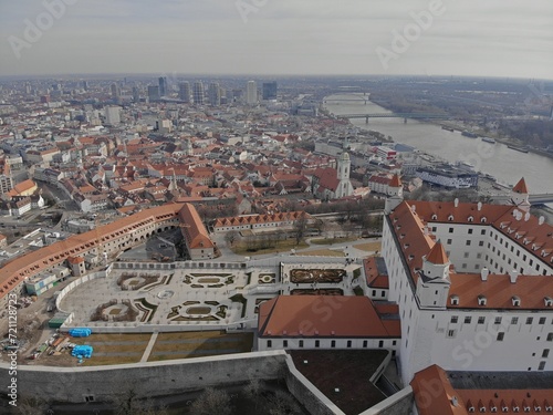 Canvas Print Bratislava, Slovakia, old town