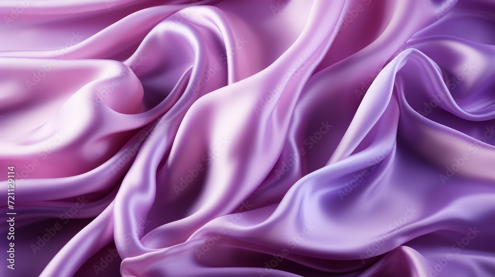 Obraz premium Purple silk satin fabric abstract background
