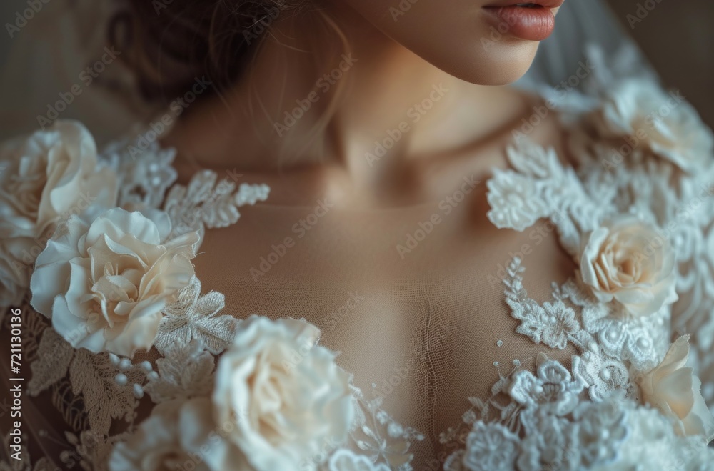 Fototapeta premium bridal beg gowns