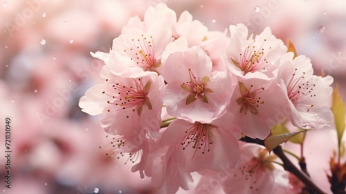 Blossoms in Bloom: Spring's Delicate Embrace