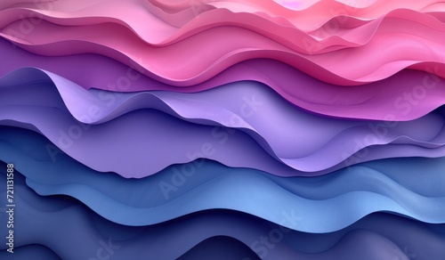 colorful wavy background with blue, purple, and pink colors