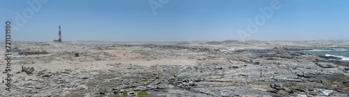 basalt rocks on peninsula at Diaz point, Namibia