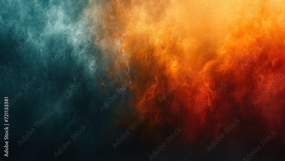 orange and white blurred background