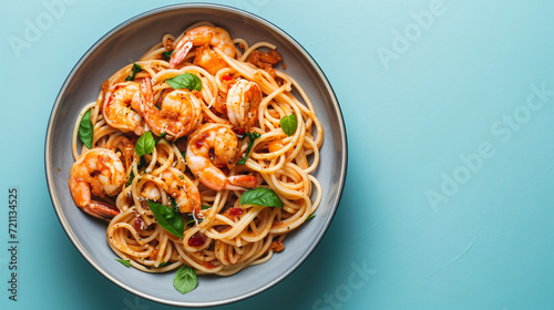 Shrimp pasta