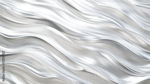 silver silk fabric