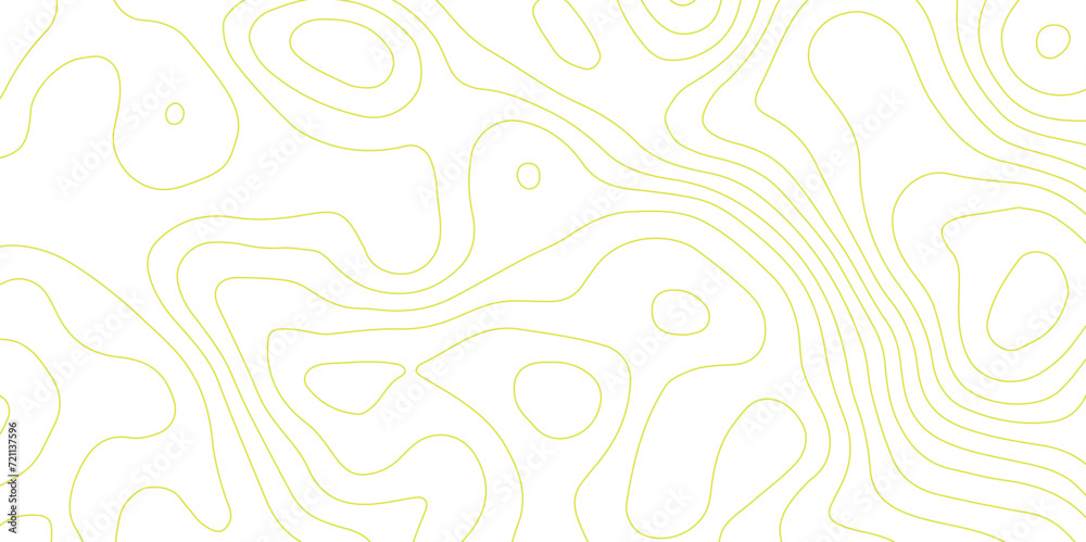 Abstract background with topographic contour map with geographic green color line map .white wave paper curved reliefs abstract background .vector illustration of topographic line contour map design .
