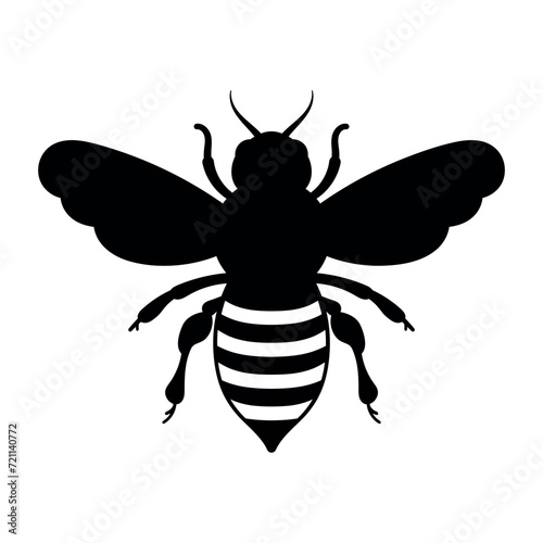 Bee silhouette