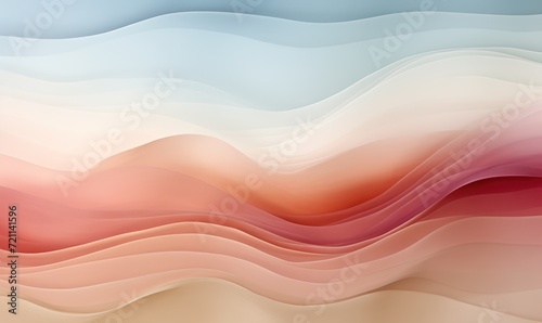 abstract pastel colors background with waves