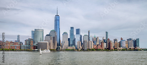 View of New York from a boat