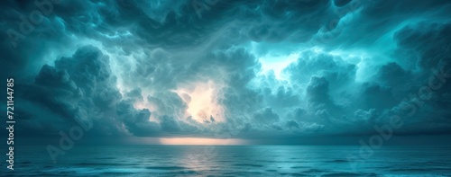 storm clouds in the sky